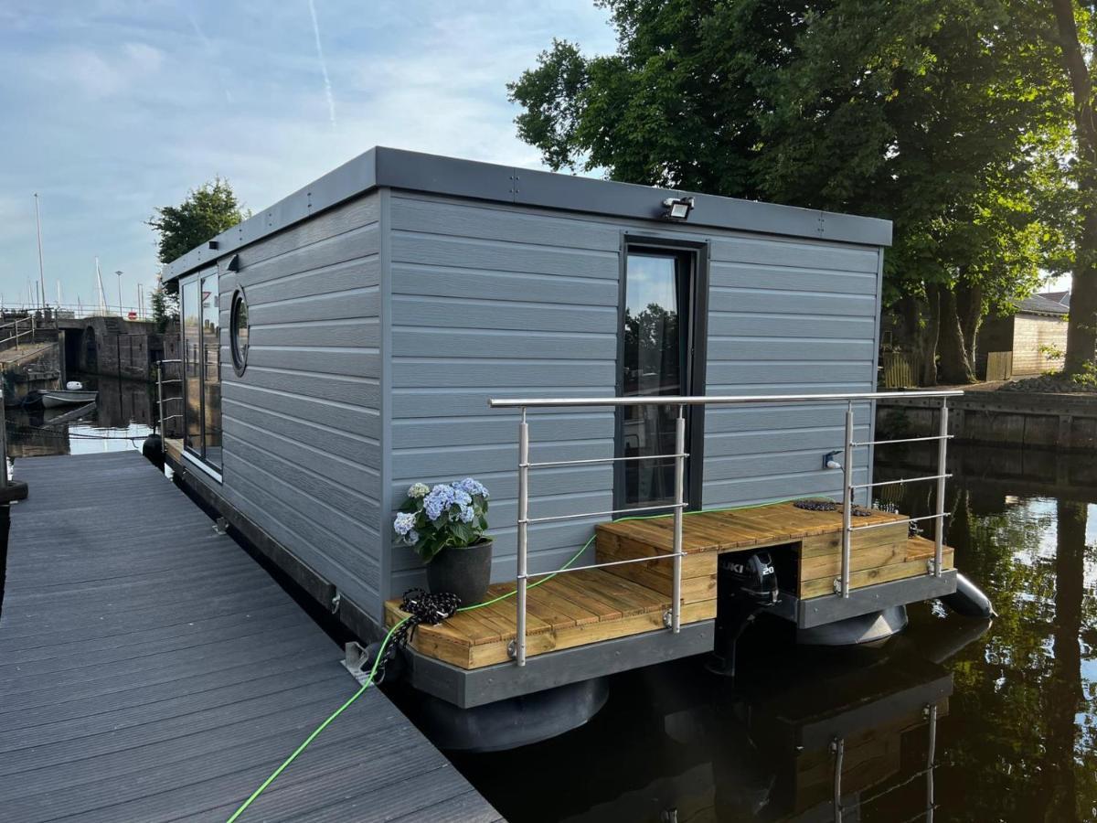 New houseboat 2 bedrooms Zwartsluis Buitenkant foto