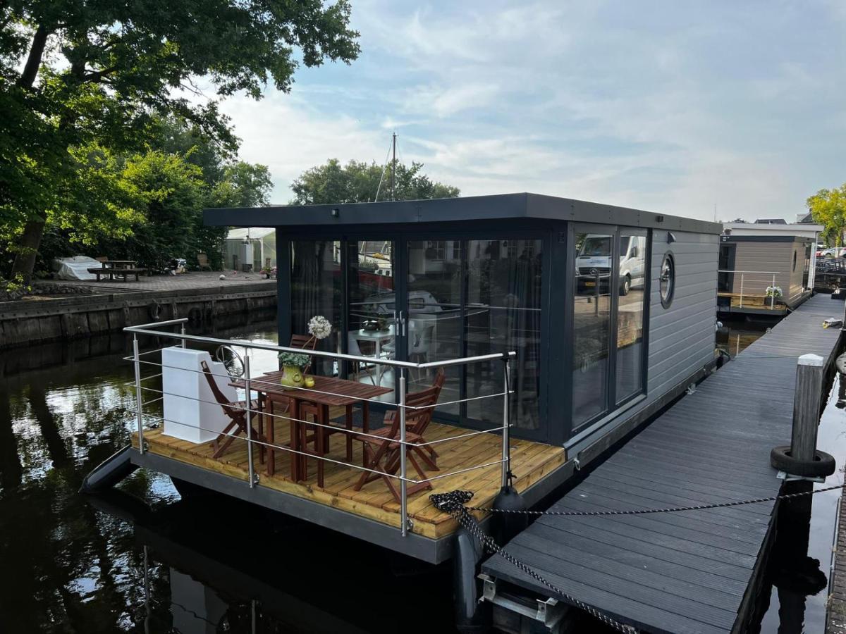 New houseboat 2 bedrooms Zwartsluis Buitenkant foto